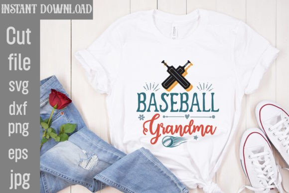 Baseball Grandma SVG Cut File Review