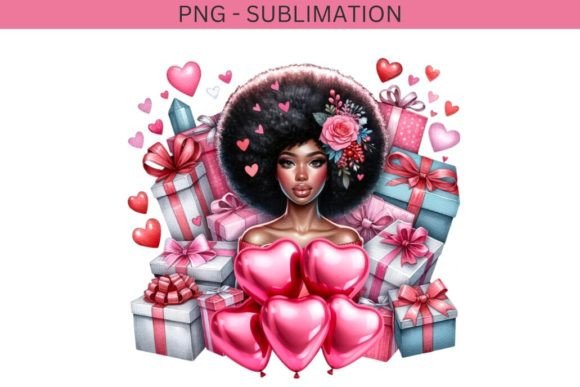 Black Girl Magic Retro Valentine Review
