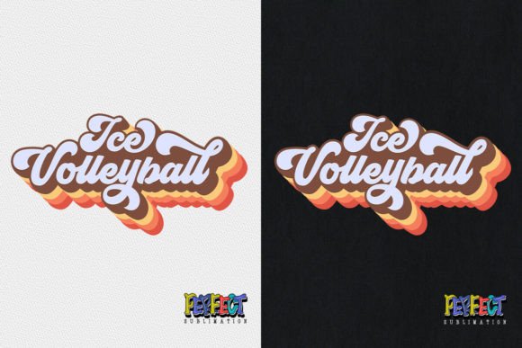 Ice Volleyball Retro Groovy Sublimation Review