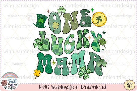 Lucky Mama Retro St Patricks Day PNG Review