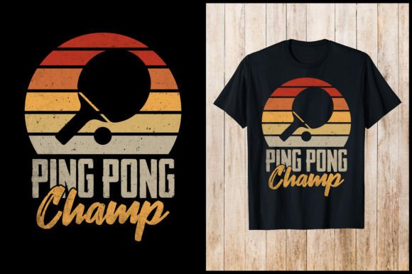 Ping Pong Champ Retro Vintage T-shirt Review