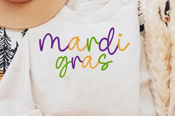 Retro Mardi Gras Sweatshirt Embroidery Review