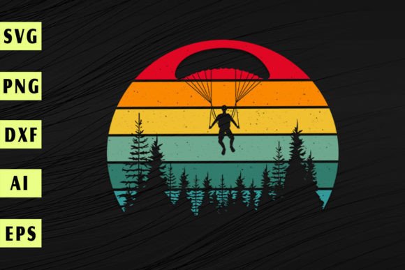 Retro Parachuting Skydiver Review