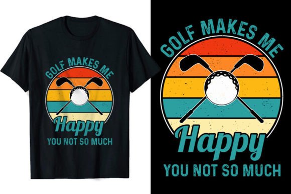 Retro Vintage Golf T-Shirt Design Review